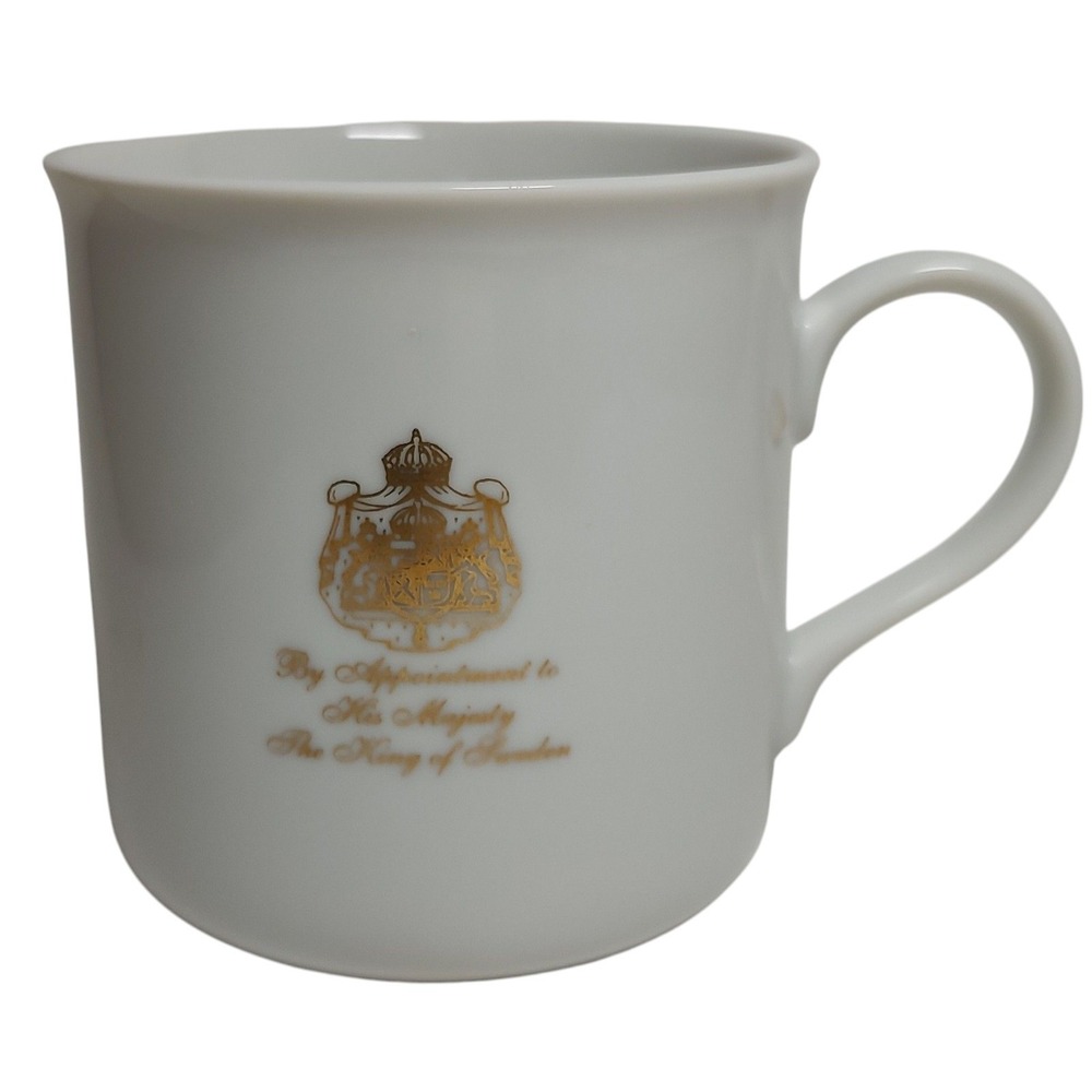 Gevalia Kaffe White Mug‎ By Appointment To His Majesty The King Of Sweden